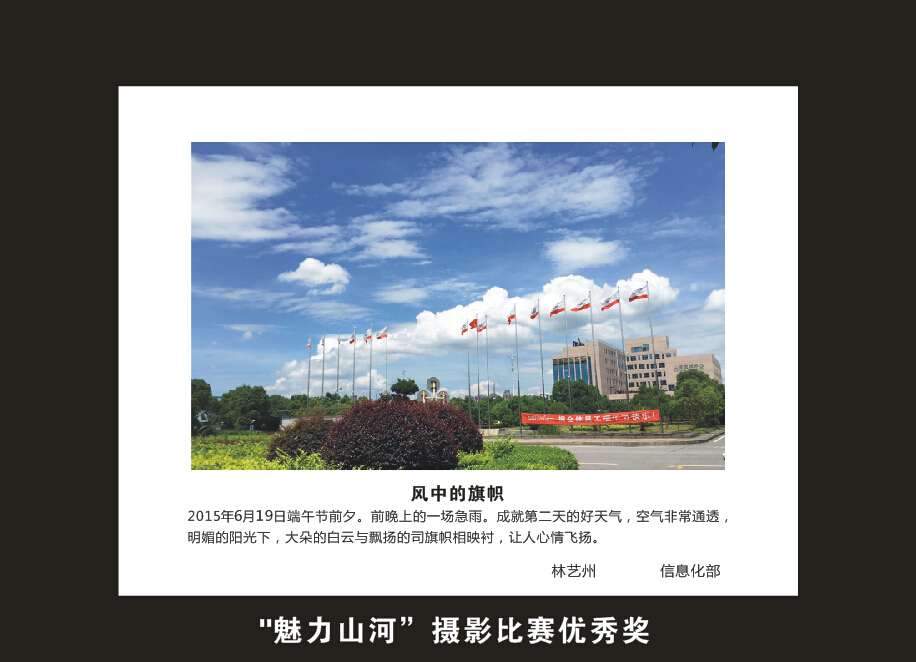 UED在线官网网页版(中国)唯一官方网站智能成立16周年司庆活动“魅力UED在线官网网页版(中国)唯一官方网站”摄影比赛优秀作品展