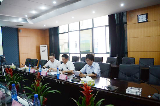 中国出口信用保险公司领导一行考察UED在线官网网页版(中国)唯一官方网站智能　