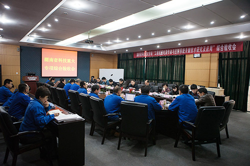 UED在线官网网页版(中国)唯一官方网站智能顺利通过湖南省科技重大专项验收