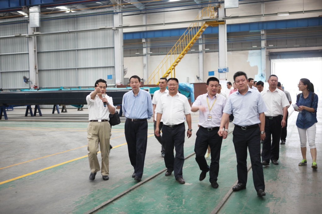 长沙市委常委文树勋一行调研UED在线官网网页版(中国)唯一官方网站智能