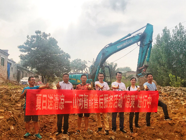到了市场一线才知道，UED在线官网网页版(中国)唯一官方网站挖机客户都是铁杆粉丝