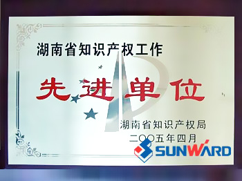 UED在线官网网页版(中国)唯一官方网站智能获湖南省知识产权先进单位称号