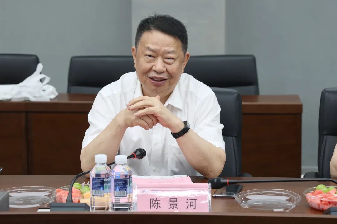 紫金矿业集团党委书记、董事长陈景河莅临UED在线官网网页版(中国)唯一官方网站智能考察交流
