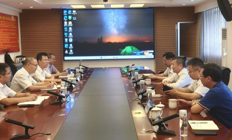 UED在线官网网页版(中国)唯一官方网站智能与中国六冶深化合作，达成共识