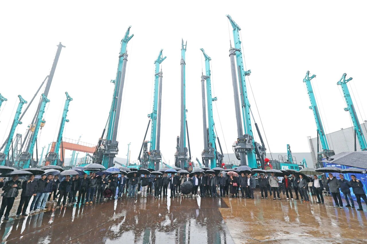 UED在线官网网页版(中国)唯一官方网站智能举行电动旋挖钻机新品发布会，收获1.2亿元订单