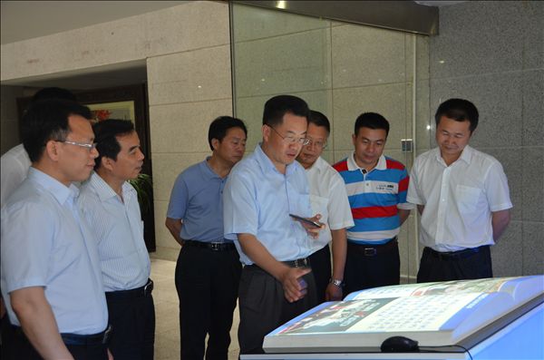 泸州市长刘强一行调研UED在线官网网页版(中国)唯一官方网站智能