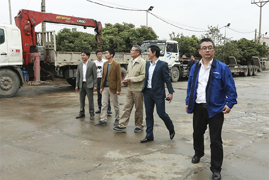 新年献礼UED在线官网网页版(中国)唯一官方网站智能9台SWDM25旋挖钻机征战越南