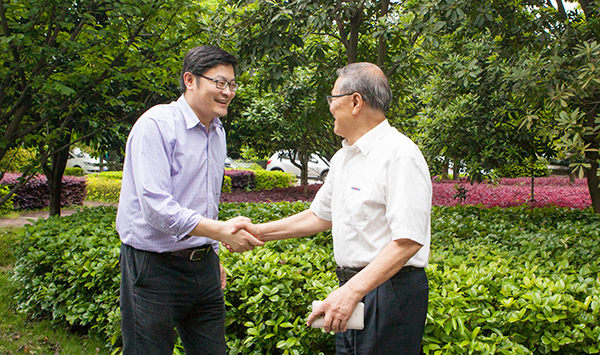 加拿大国会议员谭耕一行来UED在线官网网页版(中国)唯一官方网站智能考察