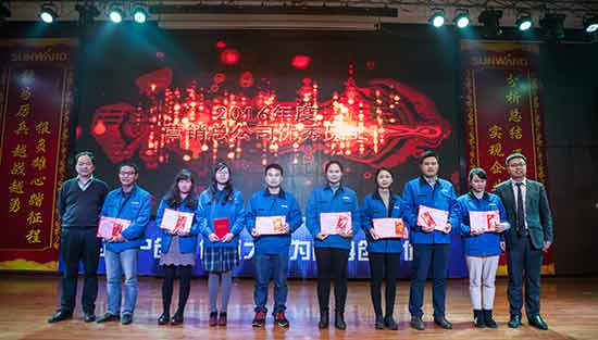 坚定信心、再接再厉，UED在线官网网页版(中国)唯一官方网站智能2017年度营销表彰与誓师大会开启新航程