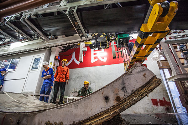 中铁UED在线官网网页版(中国)唯一官方网站盾构机双线掘进 全力攻坚长沙地铁5号线