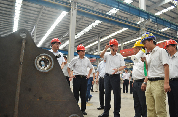 淮北市委书记黄晓武一行调研UED在线官网网页版(中国)唯一官方网站矿装