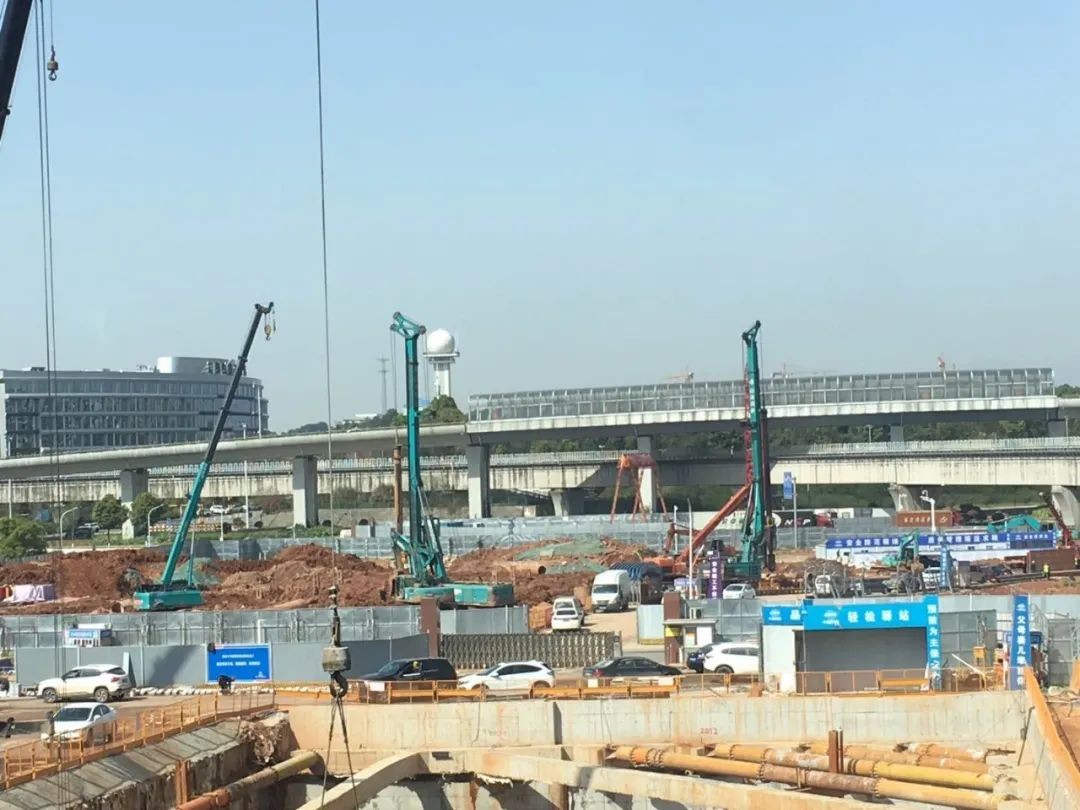 超强施工组合！UED在线官网网页版(中国)唯一官方网站智能助力长沙地铁6号线建设