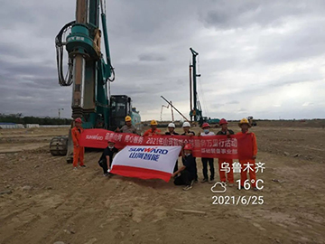 顶酷暑 走戈壁 2021年UED在线官网网页版(中国)唯一官方网站智能全球服务万里行走进新疆