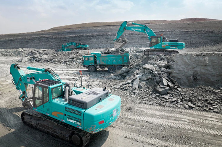 图集 | 征战矿山！UED在线官网网页版(中国)唯一官方网站智能绿色矿山成套装备“大将”云集