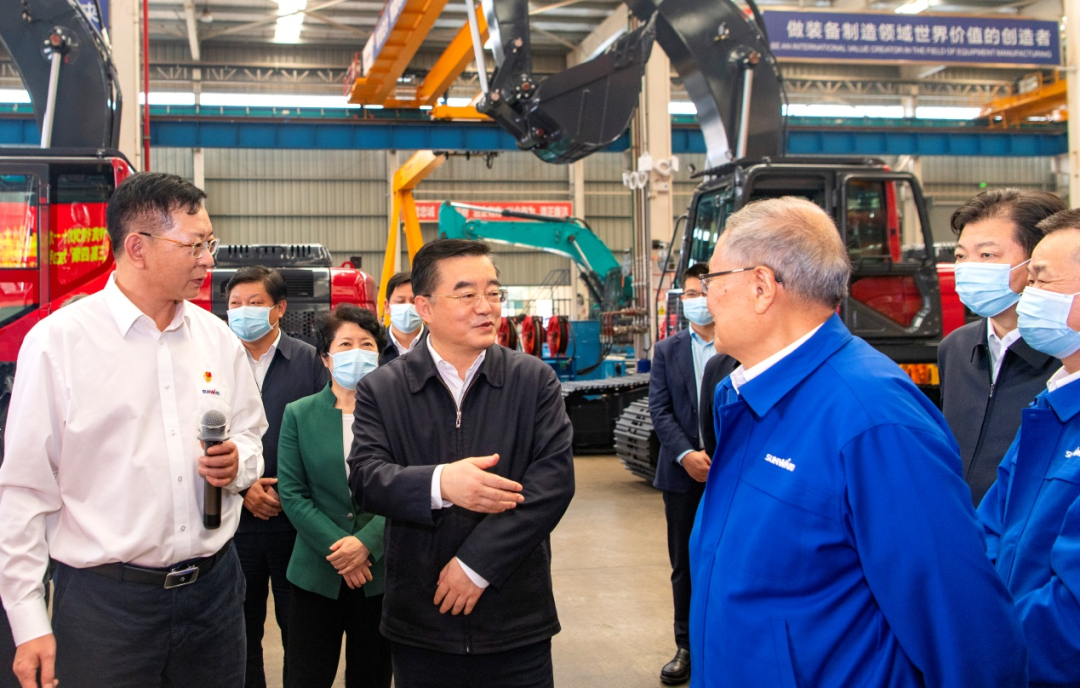 湖南省委书记张庆伟调研UED在线官网网页版(中国)唯一官方网站智能