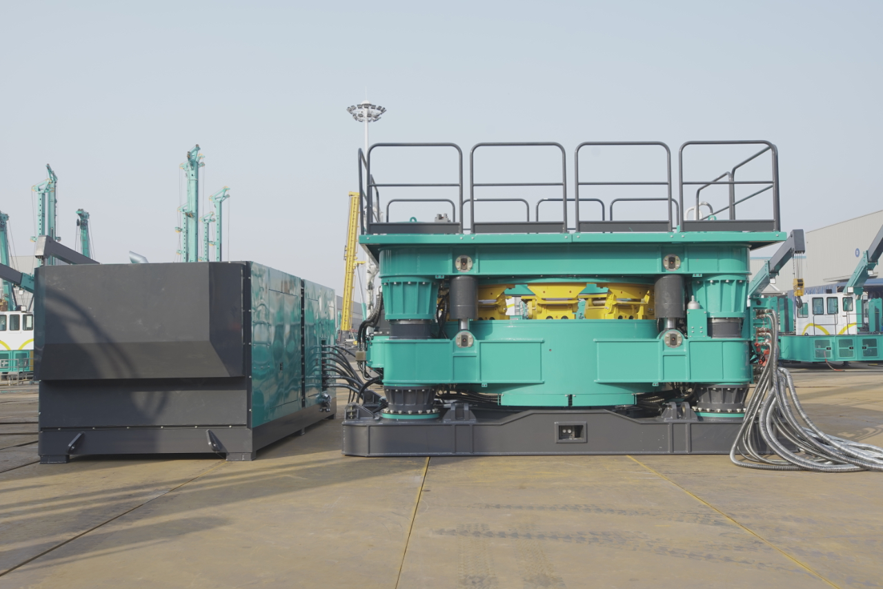 安全高效更环保！UED在线官网网页版(中国)唯一官方网站智能全回转全套管施工再添新利器