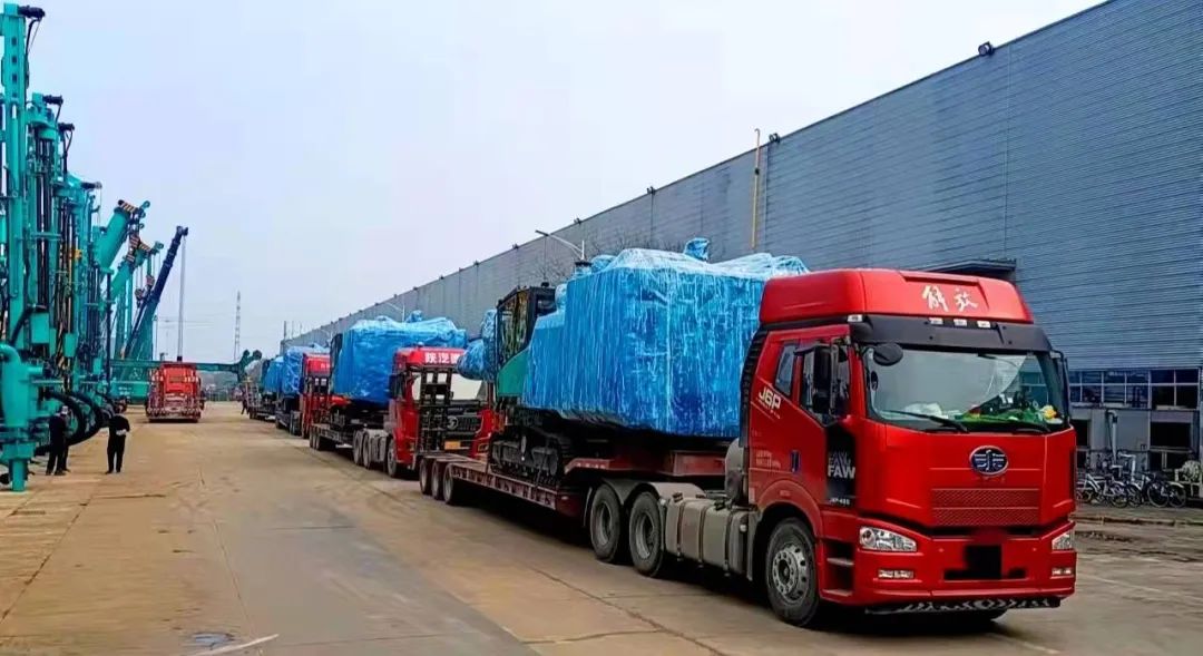 开门红!UED在线官网网页版(中国)唯一官方网站智能凿岩UED在线官网网页版(中国)唯一官方网站实现新年首单发货