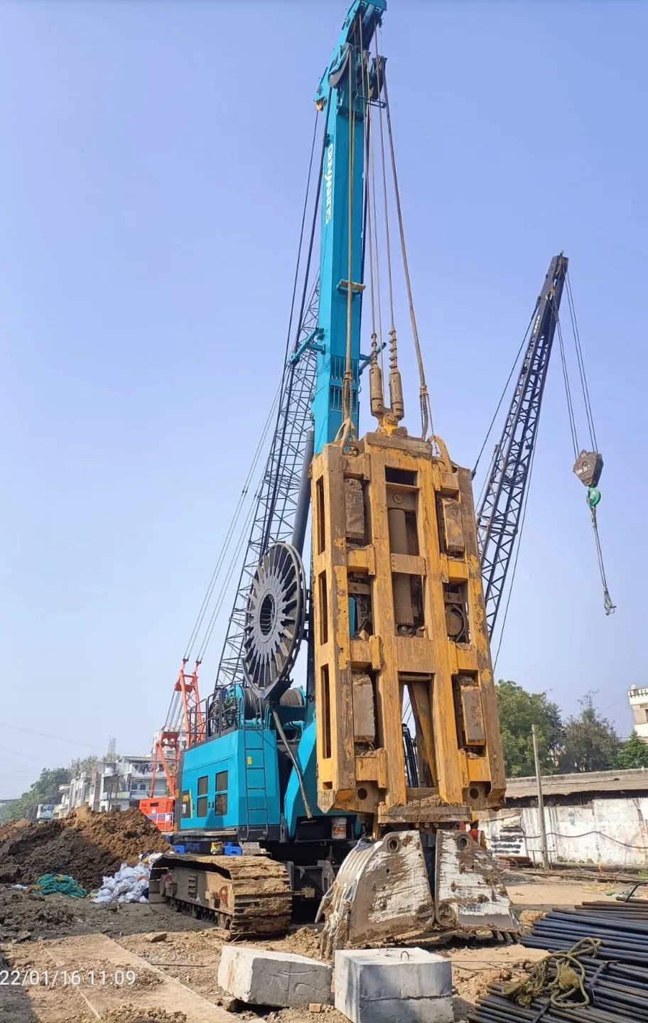 感谢信！UED在线官网网页版(中国)唯一官方网站智能SWHG70液压抓斗助力海外基础施工获肯定