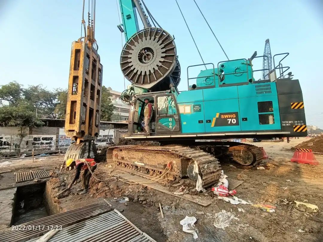 感谢信！UED在线官网网页版(中国)唯一官方网站智能SWHG70液压抓斗助力海外基础施工获肯定