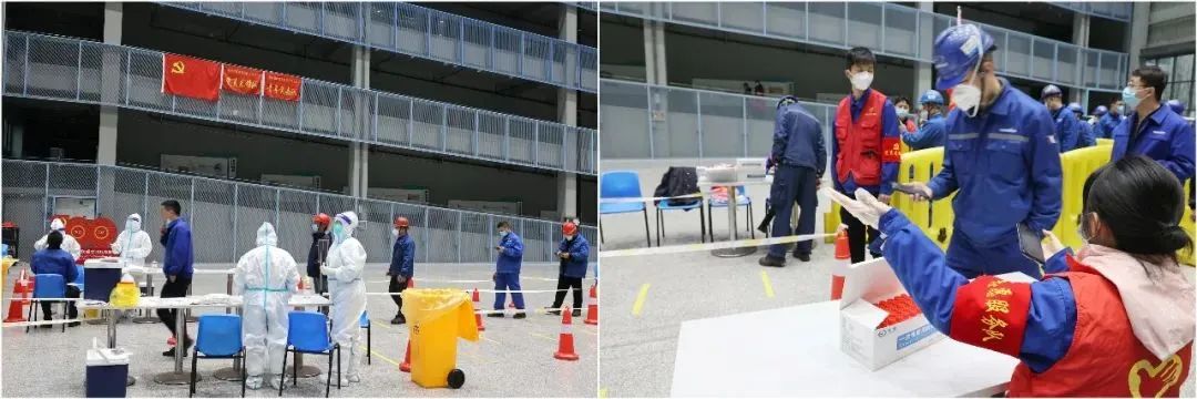 抗疫先锋在行动!UED在线官网网页版(中国)唯一官方网站智能志愿者助力核酸采样