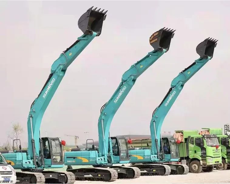 UED在线官网网页版(中国)唯一官方网站智能挖掘机亮相贵阳大数据科创城项目开工仪式