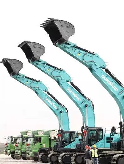 UED在线官网网页版(中国)唯一官方网站智能挖掘机亮相贵阳大数据科创城项目开工仪式