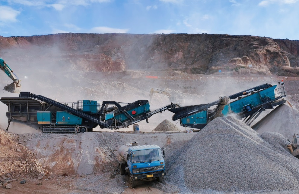 时产成品料400吨！UED在线官网网页版(中国)唯一官方网站普石勒破碎筛分成套UED在线官网网页版(中国)唯一官方网站助力云南矿山生态恢复项目