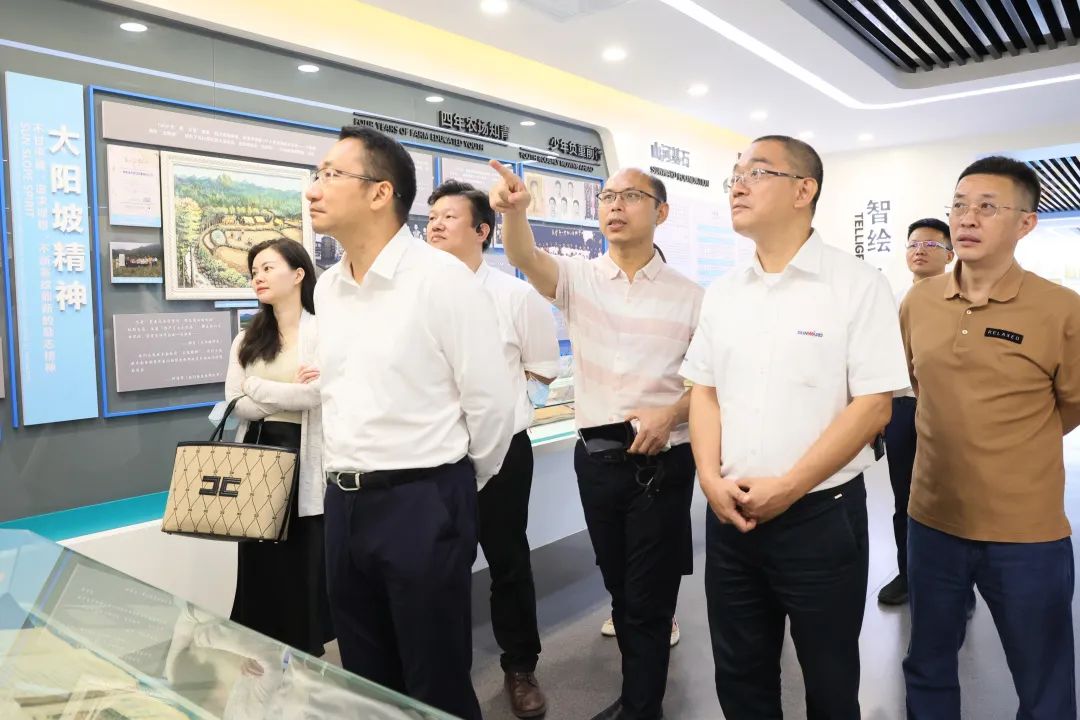 广州工控副总经理张劲泉调研UED在线官网网页版(中国)唯一官方网站智能