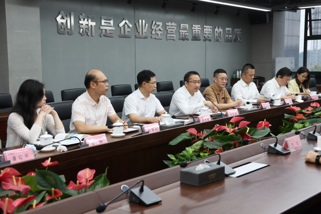 广州工控副总经理张劲泉调研UED在线官网网页版(中国)唯一官方网站智能