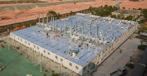 众志成城抗疫情!UED在线官网网页版(中国)唯一官方网站智能高空机械助力惠州方舱医院建设