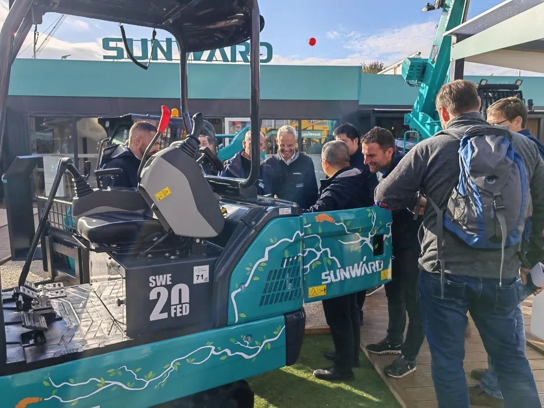 Bauma 2022 | 持续加码欧洲高端市场，“UED在线官网网页版(中国)唯一官方网站绿”闪耀德国慕尼黑