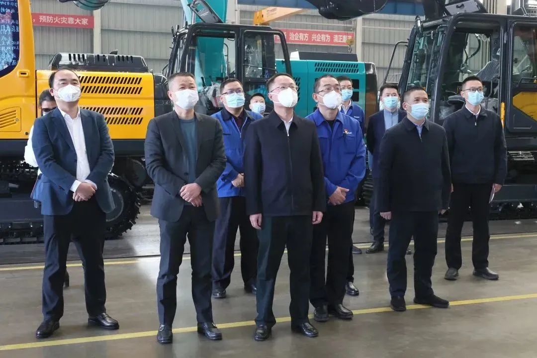 彭涛副市长督导UED在线官网网页版(中国)唯一官方网站智能安全生产工作、开展新春慰问