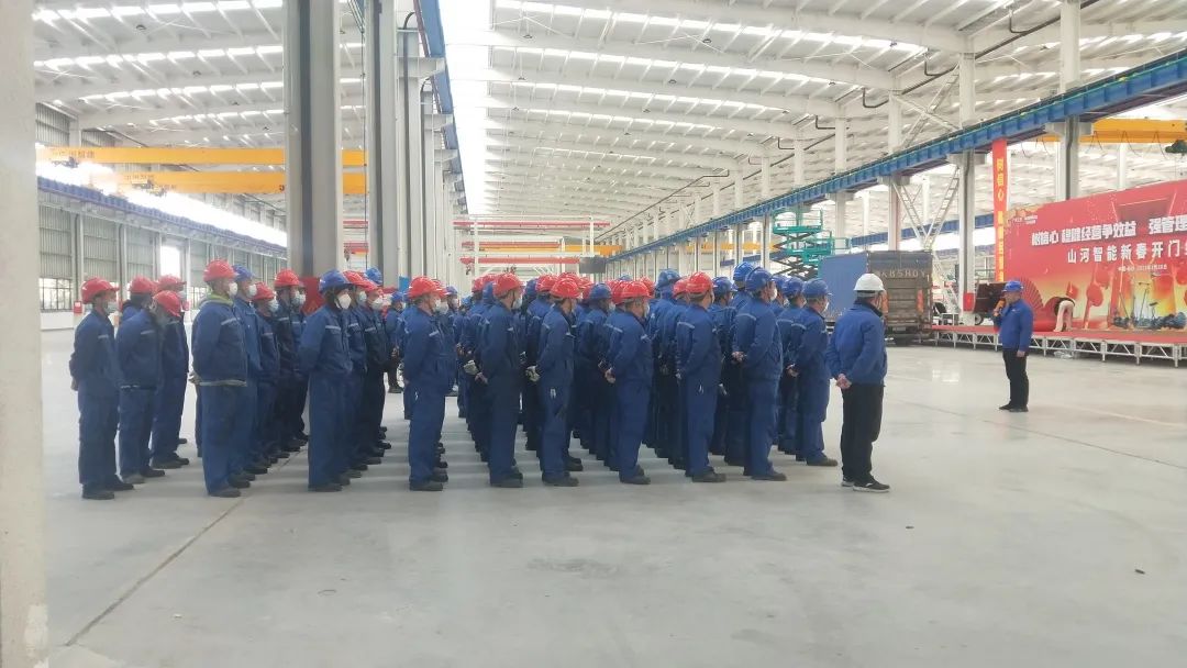 吹响复工“冲锋号”，全力冲刺“开门红”！UED在线官网网页版(中国)唯一官方网站智能高空机械复工复产进行时
