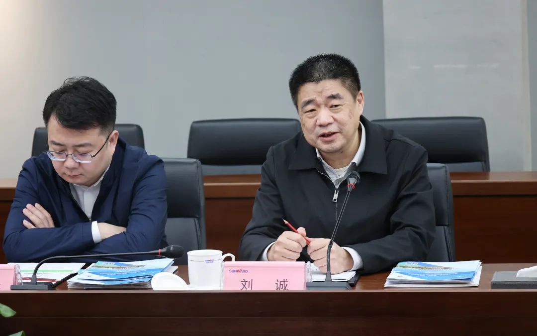 中国恩菲总经理刘诚一行到访UED在线官网网页版(中国)唯一官方网站智能