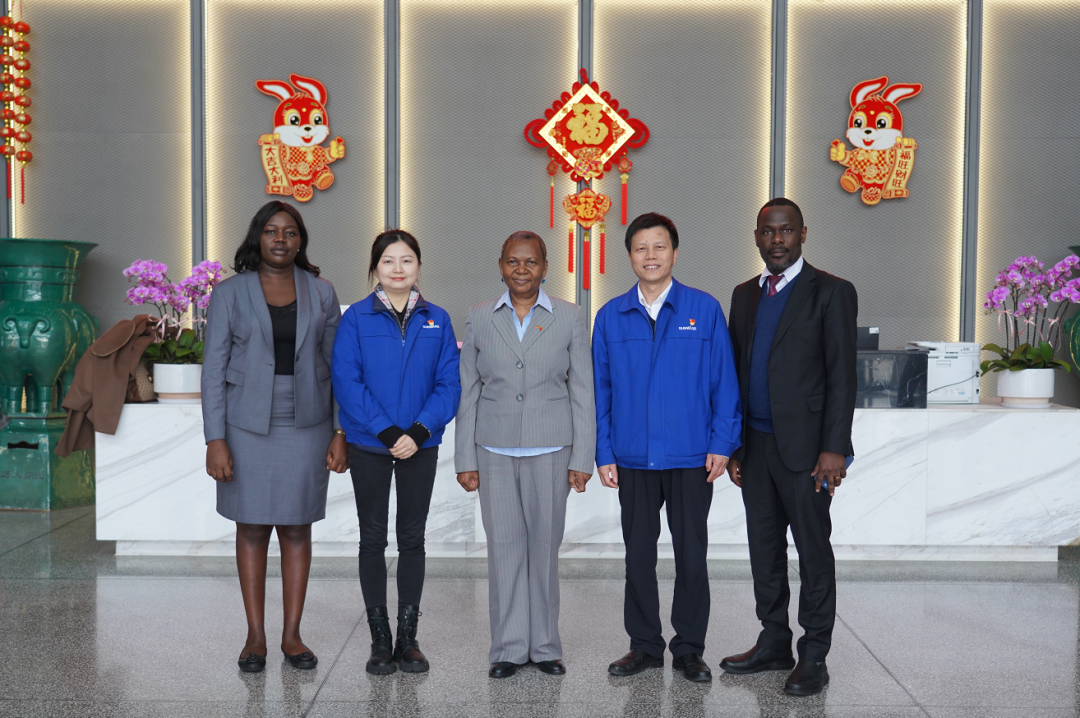 乌干达驻华大使到访UED在线官网网页版(中国)唯一官方网站智能