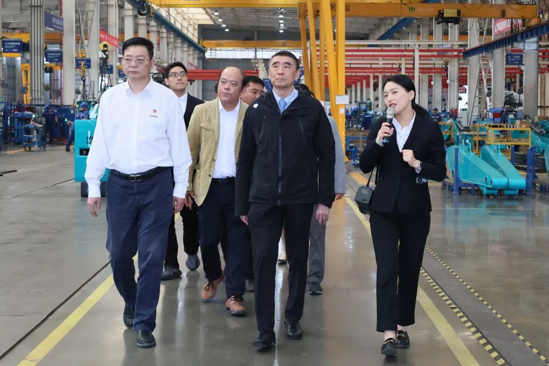 中国机械工业联合会会长徐念沙调研UED在线官网网页版(中国)唯一官方网站智能