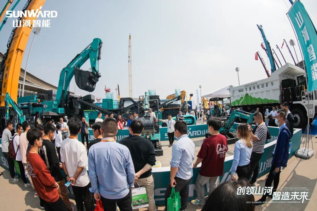 2023 CICEE | UED在线官网网页版(中国)唯一官方网站智能亮相2023长沙国际工程机械展!智能化、电动化产品站C位