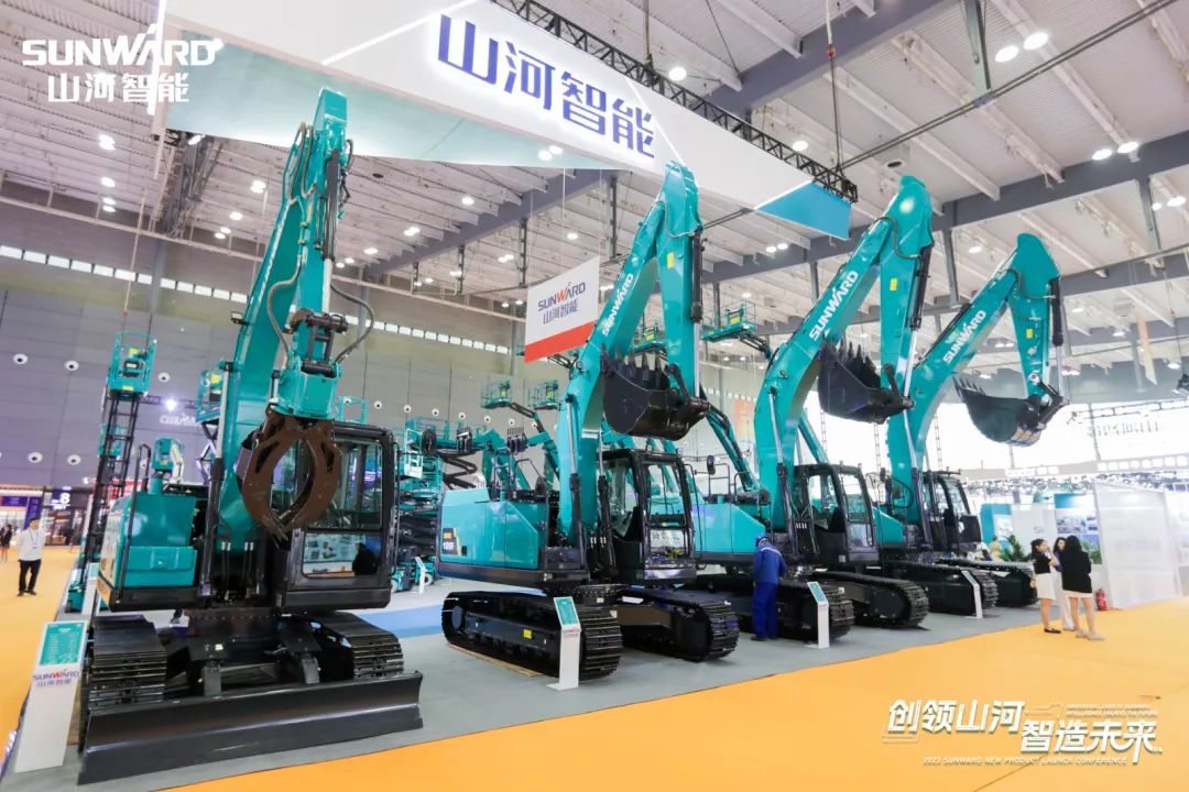 2023 CICEE | UED在线官网网页版(中国)唯一官方网站智能亮相2023长沙国际工程机械展!智能化、电动化产品站C位