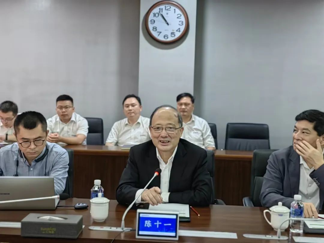 中国科学院院士陈十一率队到访UED在线官网网页版(中国)唯一官方网站智能