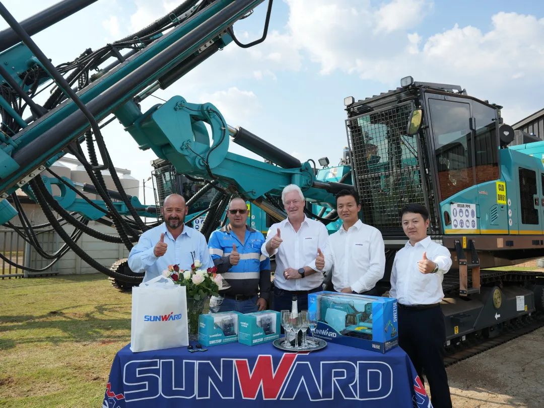 登陆南非,UED在线官网网页版(中国)唯一官方网站智能新型凿岩利器交付客户