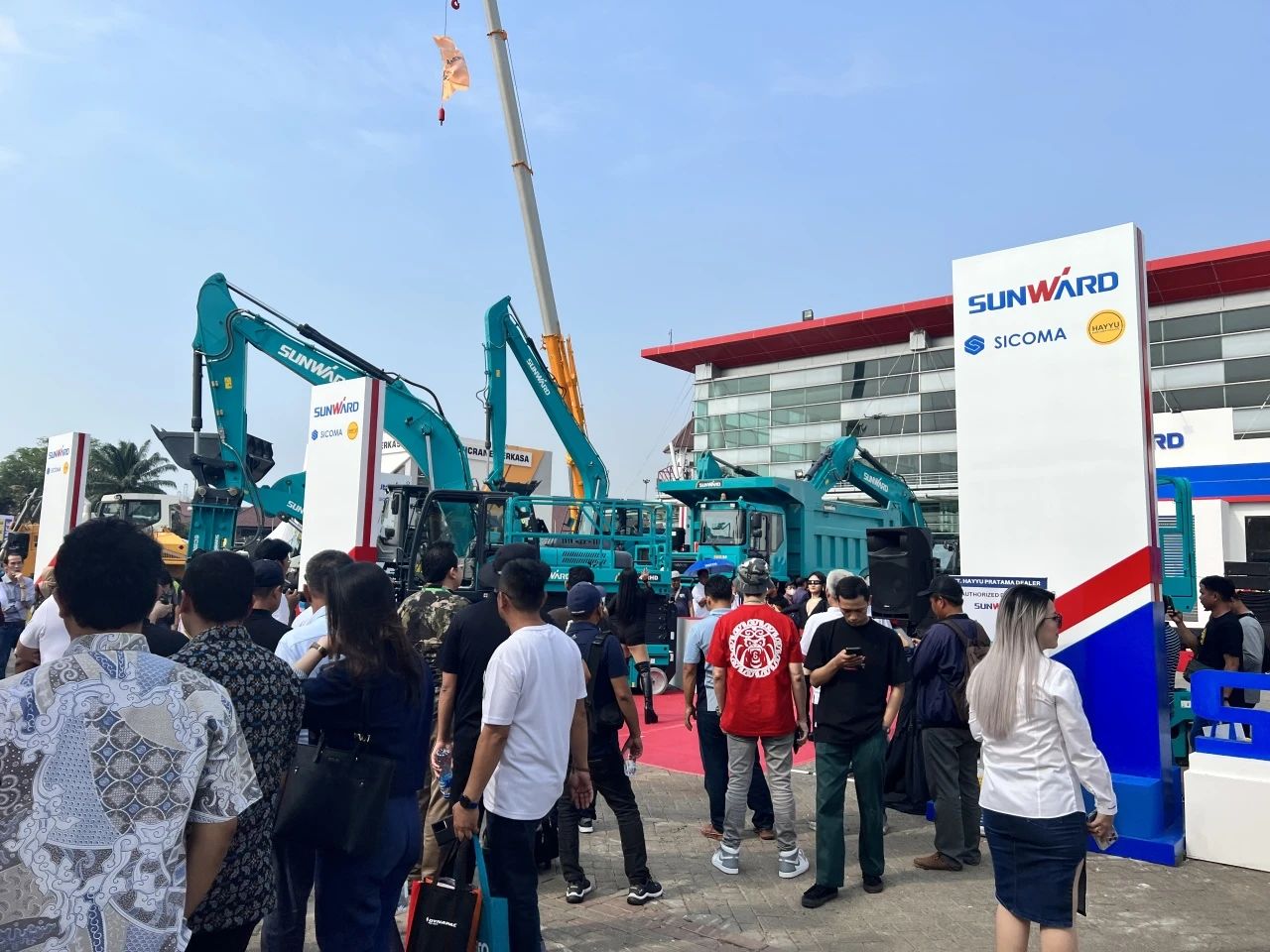 深耕细作,逆势增长!UED在线官网网页版(中国)唯一官方网站智能盛装亮相印尼雅加达矿业展