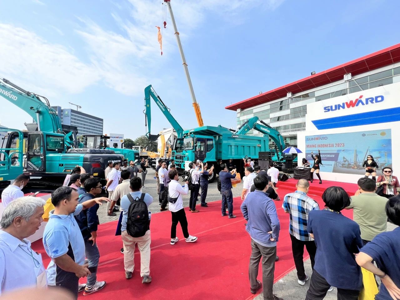 深耕细作,逆势增长!UED在线官网网页版(中国)唯一官方网站智能盛装亮相印尼雅加达矿业展