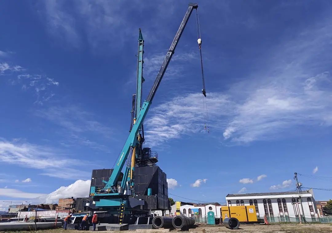 展现“中国制造”硬实力!UED在线官网网页版(中国)唯一官方网站智能PDP工法钻机助建波哥大地铁项目