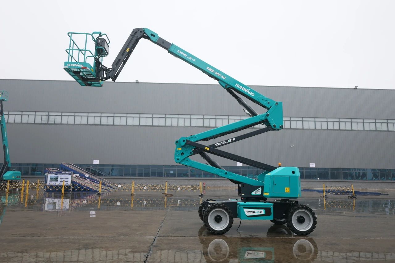 又双叒叕上新了！UED在线官网网页版(中国)唯一官方网站智能首款双载荷电动曲臂式高空作业平台顺利下线