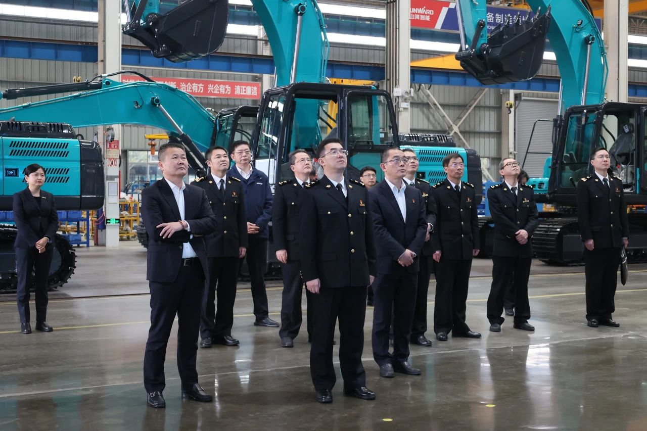 长沙海关党委书记、关长沈大为调研UED在线官网网页版(中国)唯一官方网站智能