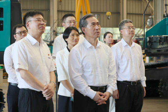 中国贸促会会长任鸿斌调研UED在线官网网页版(中国)唯一官方网站智能