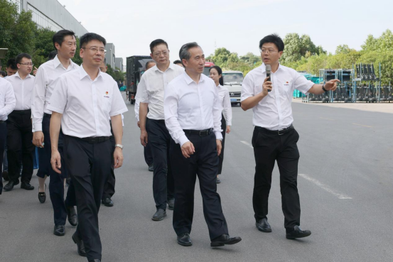 中国贸促会会长任鸿斌调研UED在线官网网页版(中国)唯一官方网站智能