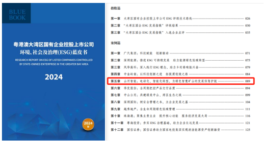 喜讯！UED在线官网网页版(中国)唯一官方网站智能再次入选“大湾区国企ESG发展指数”榜单