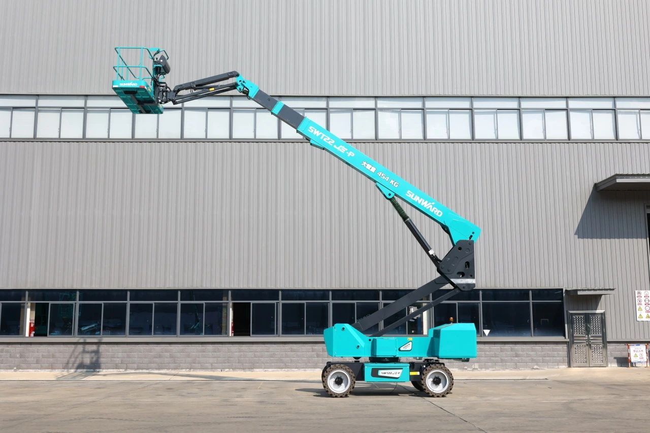 高可靠、高安全、高性能!UED在线官网网页版(中国)唯一官方网站智能新一代P系列电动臂式高空作业平台成功下线