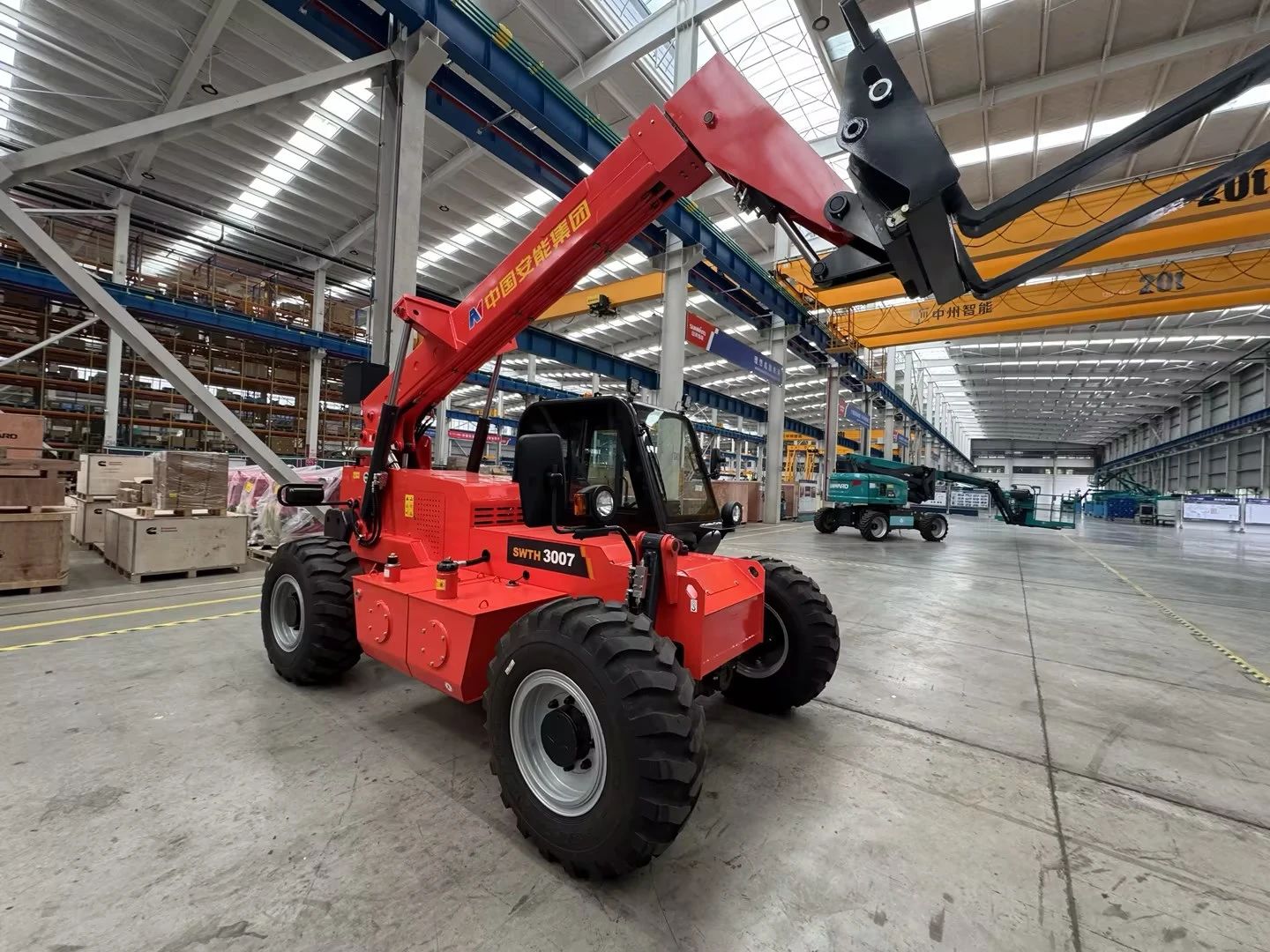 应运而生，“急”速响应！UED在线官网网页版(中国)唯一官方网站智能伸缩臂叉装车进军应急救援领域